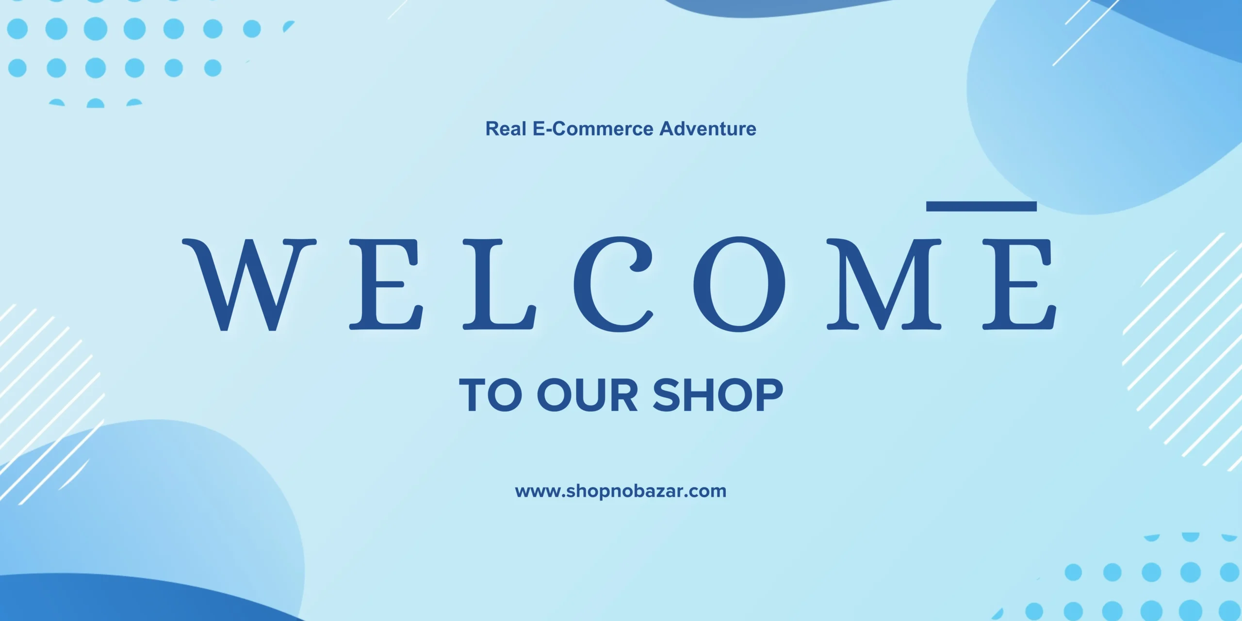 Shopno Bazar Welcome Banner