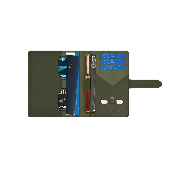 WiWU Ambassador PU Leather RFID Passport Wallet